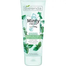 Крем-антиперспирант Bielenda Minty Fresh Foot Care освежающий и разглаживающий 100 мл