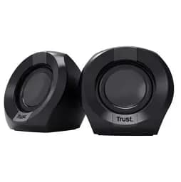Колонки 2.0 Trust Polo, Black, 4 Вт, 3.5 мм, живлення від USB, 1.3 м (25164) - мініатюра 2