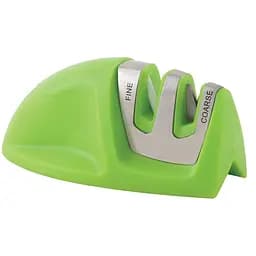 Точилка для ножів з керамічними ножами та лезами з карбіду 9.5х5 см, Kitchen Master Зелений 86423