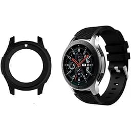 Комплект Watchbands: силіконовий ремінець чорний + чохол чорний Samsung Galaxy 46mm (WBKW-46-546)