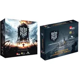 Настольная игра Fun Geek Shop Фростпанк с дополнением Замерзшие земли (укр.) (FGKS001+1)