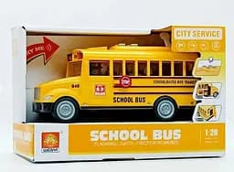 Школьный автобус WY940A, масштаб 1:20, звук, свет, вкоробке (6974060115797)