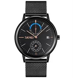 Классические мужские часы Skmei 9182 Черный