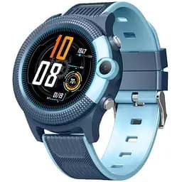 Смарт-годинник дитячий Lemfo D36 4G з камерою силіконовий ремінець Blue (16737-hbr)