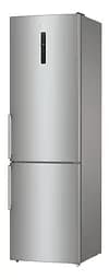 Холодильник з нижньою морозильною камерою Gorenje NRC6204SXL5M Сріблястий (NRC6204SXL5M) - мініатюра 3
