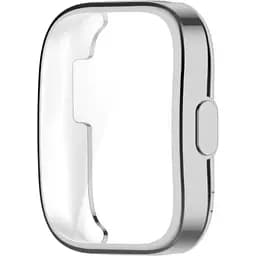 Чехол-накладка DK для Xiaomi Amazfit Bip 5 Silicone Face Case (silver)