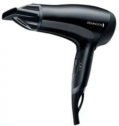 Фен Remington D3010, Black, 2000W, 3 режими, 2 швидкості, подача холодного повітря