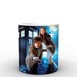 Кухоль GeekLand Doctor Who Doctor Who та TARDIS DW.02.053 330 мл білий - мініатюра 2