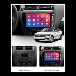 Штатний головний пристрій EasyGo VW1000-G10 Volkswagen Jetta 2010-2018 - мініатюра 2