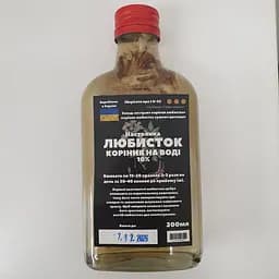 Водная настойка на корне любистка 200 мл