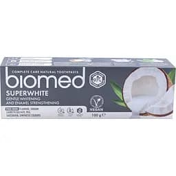 Зубна паста Biomed Superwhite Дбайливе відбілювання і зміцнення чутливої ​​емалі 100 г - мініатюра 3