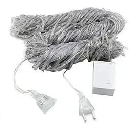 Гірлянда різдвяна Водоспад 3х1.5м на 320 світлодіодів LED гірлянда для прикраси будинків від мережі Синя