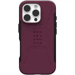 Чохол-накладка Urban Armor Gear Civilian Magsafe для Apple iPhone 16 Pro Bordeaux (114444119049) - мініатюра 7