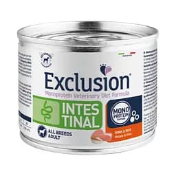 Консерва Exclusion Intestinal со свининой для собак с нарушением пищеварения 200 г