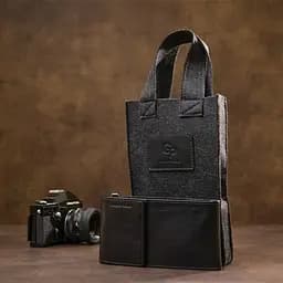 Чоловіча шкіряна сумка GRANDE PELLE 20х10х2 см sum0022189 - мініатюра 8