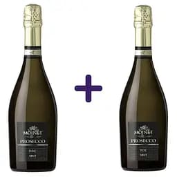 Вино ігристе Moinet Prosecco Spumante DOC біле брют 11% 1.5 л (2 шт. х 0.75 л)