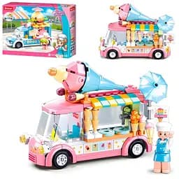 Конструктор Sluban Girl's Dream Трек з морозивом на 145 деталей (M38-B0993A)