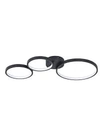 Люстра Goldlux 331014 Flamenco LED 1x33W 4000K 5200Lm IP20 чорна