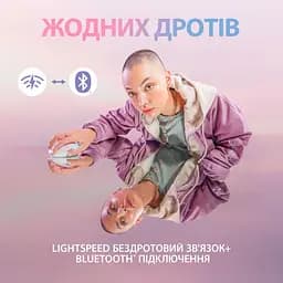 Миша Logitech G705 Lightspeed Wireless Gaming White (910-006367/910-006368) - мініатюра 10