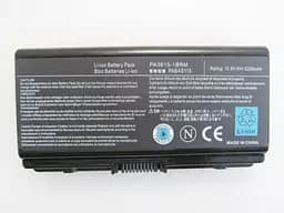 Акумулятор для ноутбука Toshiba PA3615U, 5200 mAh, 6cell, 11.1V, Li-ion, чорний