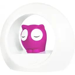 Ночник со звуковой активацией Zazu Совенок Лу, розовый (ZA-LOU-03)