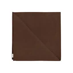 Набір серветок Cosas Sakura & Chocolate Satin 4 шт. 30х30 см бежевий/шоколадний (Set-4Serv_RfRose_SatChoco_30) - мініатюра 3