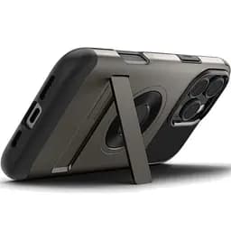 Протиударний чохол Spigen Slim Armor MagSafe Gunmetal для iPhone 16 Pro (ACS08163) - мініатюра 3