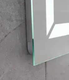 Дзеркало Mixxus Light MR01-70x50 (годинник, LED-підсвічування, антизапотівання) (MI6000) - мініатюра 8
