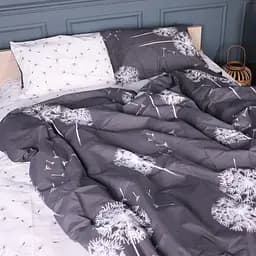 Комплект постільної білизни Mirson Silver Dandelion бязь 200х220 см (2200013010241)