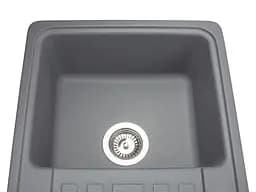Кухонна мийка гранітна Miraggio Versal gray 758x462x201 00211706, Сірий - мініатюра 3