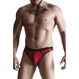 Мужские стринги Regnes Fetish Planet wetlook S (красный)