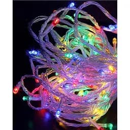 Електрична гірлянда Водоспад 3х3м різдвяна LED-штора 480 світлодіодів Новорічна гірлянда для декору Кольорова