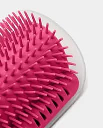 Щітка-чесалка для кішок Semi Brush-comb, Pink з кутовим кріпленням до стіни - мініатюра 3