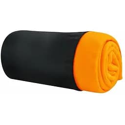 Плед Bergamo Warm флисовый с чехлом 180х150 см оранжевый (202311pl-06)