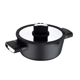 Каструля з кришкою Bergner Ion plus 20 см 2 л (BG-35910-BK)