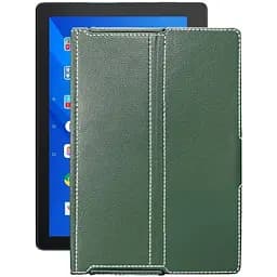 Чехол StatusCASE из экокожи для планшета Lenovo Tab E10 TB-X104L Темно-зеленый