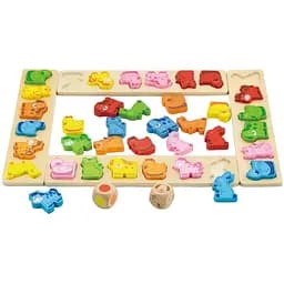 Игра-сортер Viga Toys Карнавал животных (50450)