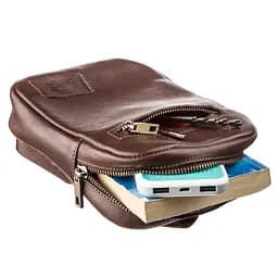 Чоловіча шкіряна сумка SHVIGEL 19,5х14,5х4 см sum0012786 - мініатюра 3