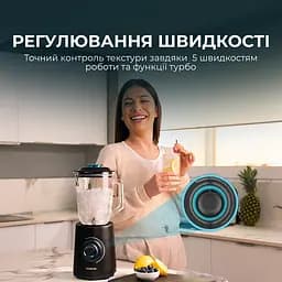 Блендер Cecotec Power Black Titanium 2300 Max Mix Go - мініатюра 4
