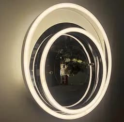Світлодіодна люстра з 3D ефектом Line.F A 55011/2S+LED 3D CR - мініатюра 3