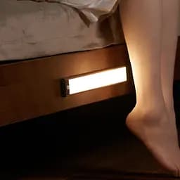 Лампа нічник із датчиком руху Yeelight Motion Sensor Closet Light A60 Black YLCG006 - мініатюра 6