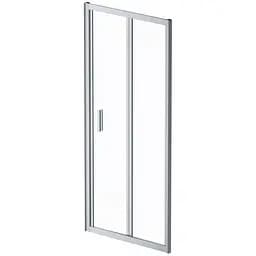 Душові двері AM.PM Gem 90x195 см скло прозоре хром W90UG-090-1F-195MT, прозорий, хром