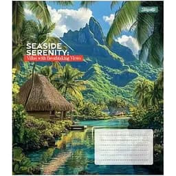 Зошит учнівський "Seaside Serenity" 1 Вересня 768033 24 аркушів Різнокольоровий