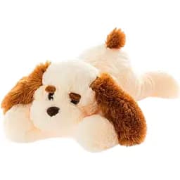 Собачка Alina Тузик 65 см персиковая