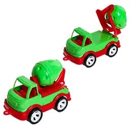 Дитячий бетонозмішувач Mini Matik 002/3BMS (Green) обертовий барабан, 13,5 см
