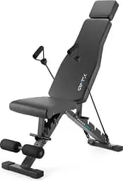 Складана регульована лавка для тренувань Gymtek XL500 з еспандерами - мініатюра 16