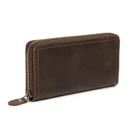 Кожанный клатч из винтажной кожи Tiding Bag t4007-1DB