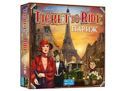 Настольная игра Lords of Boards Билет на поезд: Париж (Ticket To Ride: Paris) (укр.) (LOB2340UA)