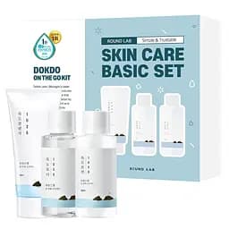 Набір Round Lab 1025 Dokdo On The Go Kit: Гідрофільна олія для обличчя 40 мл + Тонер для обличчя 50 мл + Лосьйон для обличчя 50 мл - мініатюра 2