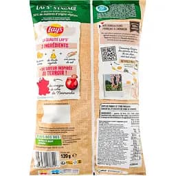 Чипси Lays Paysanne з сіллю і сидровим оцтом 120 г (963006) - мініатюра 2